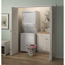GE Stacked Washer/Dryer Electric Laundry Center GUV27ESSMWWGUV27ESSMWW