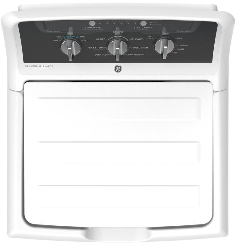 GE 4.3 cu. ft. Top Loading Washer with Stainless Steel Basket GTW525ACWWB (GTW525ACWWB)
