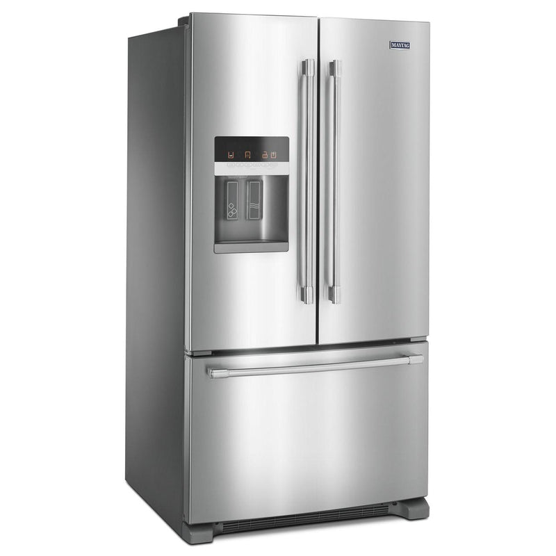 Stainless Steel 25 cu. ft. 3-Door 33 Counter Depth French Door Refrigerator  with Ice Maker