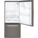 GE 30-inch, 20.9 cu. ft. Bottom Freezer Refrigerator GDE21EMKES