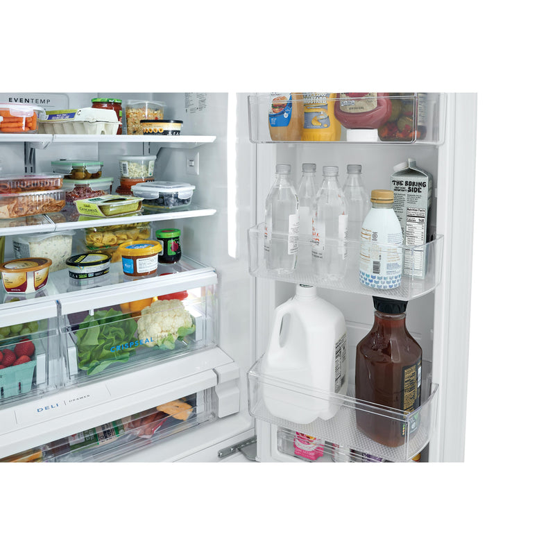 Frigidaire 36-inch, 27.8 cu. ft. French 3-Door Refrigerator with Dispenser FRFS2823AW (FRFS2823AW)