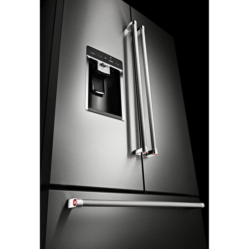 KitchenAid 36-inch, 23.8 cu. ft. Counter-Depth French 3-Door Refrigerator with Ice and Water KRFC704FSS IMAGE 9