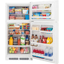 Crosley 28-inch, 15 cu.ft. Freestanding Top Freezer Refrigerator CRTE151TWCRTE151TW