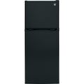GE 24-inch, 11.6 cu. ft. Top Freezer Refrigerator GPE12FGKBB