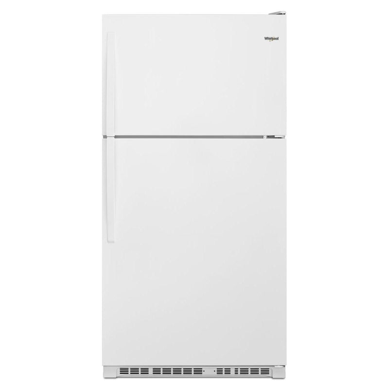 Whirlpool 33-inch, 20.5 cu.ft. Freestanding Top Freezer Refrigerator with Flexi-Side™ Bin WRT311FZDW