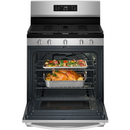 Whirlpool 30-inch Gas Range with Air Cooking Technology and Steam Clean (Stainless Steel) (WFGS4530SS)