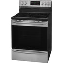Frigidaire Gallery 30-inch Freestanding Electric Range with Convection Technology FGEF3036TFFGEF3036TF