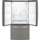 GE 33-inch, 24.8 cu. ft. French 3-Door Refrigerator with Internal Water Dispenser GNE25JMKESGNE25JMKES