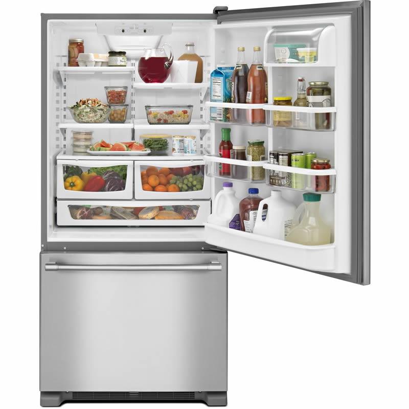Maytag 30-inch, 19 cu. ft. Bottom Freezer Refrigerator MBF1958FEZ IMAGE 3