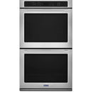 Maytag 27-inch, 8.6 cu. ft. Built-in Double Wall Oven with Convection MEW9627FZ IMAGE 1