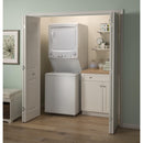 GE Stacked Washer/Dryer Electric Laundry Center GUV27ESSMWWGUV27ESSMWW