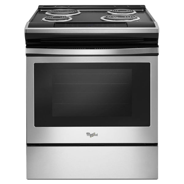 Whirlpool 30-inch, Slide-in Electric Range with Frozen Bake™ Technology WEC310S0FS IMAGE 1