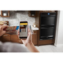 Whirlpool 30-inch, 10.0 cu.ft. Built-in Double Wall Oven with Frozen Bake™ Technology WOD51EC0HWWOD51EC0HW