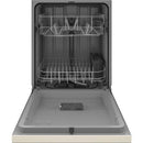 GE 24-inch Built-In Dishwasher with Steam Wash GDF535PGRCC (White) (GDF535PGRCC)