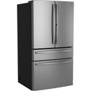 GE Profile 36-inch, 28.7 cu. ft. French 4-Door Refrigerator with Dual-Dispense AutoFill Pitcher PGE29BYTFS