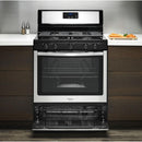 Whirlpool 30-inch Freestanding Gas Range with AccuSimmer® Burner WFG505M0BS
