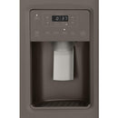GE 36-inch, 25.1 cu.ft. Freestanding Side-by-Side Refrigerator with Water and Ice Dispensing System GSS25IMNESGSS25IMNES