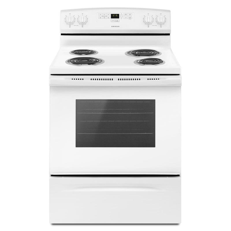 Amana 30-inch Freestanding Electric Range ACR4303MFW IMAGE 1