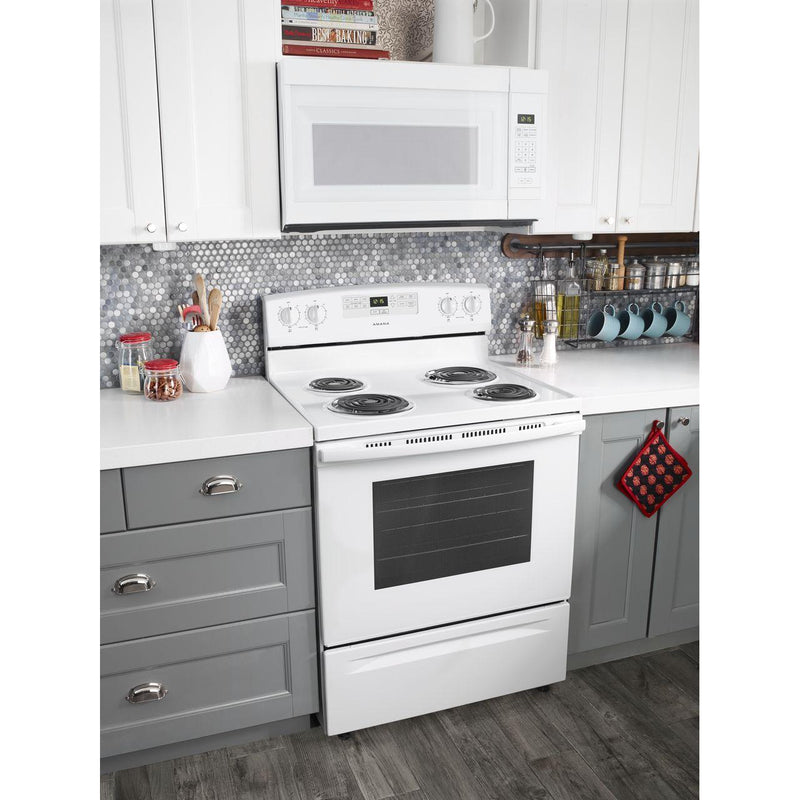 Amana 30 inch Gas Range With Standard Clean Oven In White