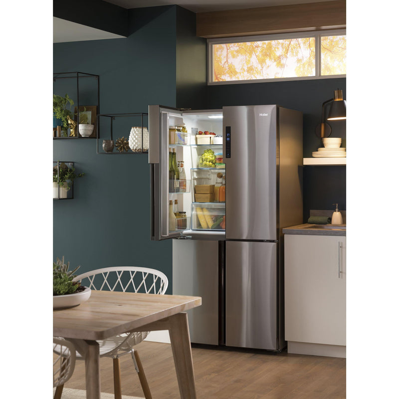 Haier 33-inch, 16.4 cu. ft. Counter-Depth French 4-Door Refrigerator HRQ16N3BGS IMAGE 18