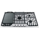 Frigidaire Professional 36-inch Built-In Gas Cooktop FPGC3677RSFPGC3677RS