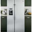 GE Profile 36-inch, 25.3 cu. ft. Side-by-Side Refrigerator with Ice and Water PSE25KSHSS