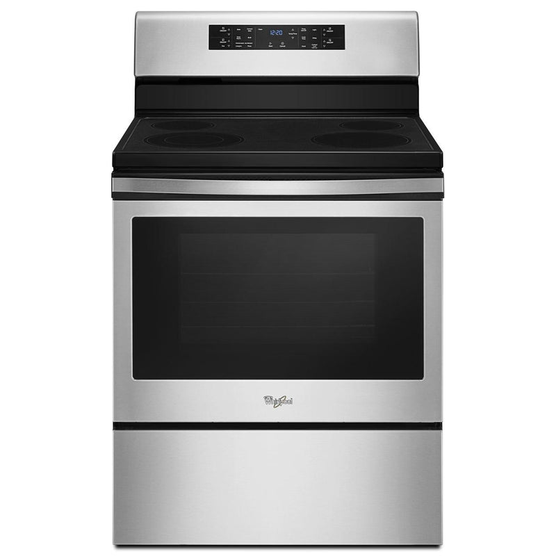 Whirlpool 30-inch Freestanding Electric Range with Frozen Bake™ Technology WFE520S0FS IMAGE 1