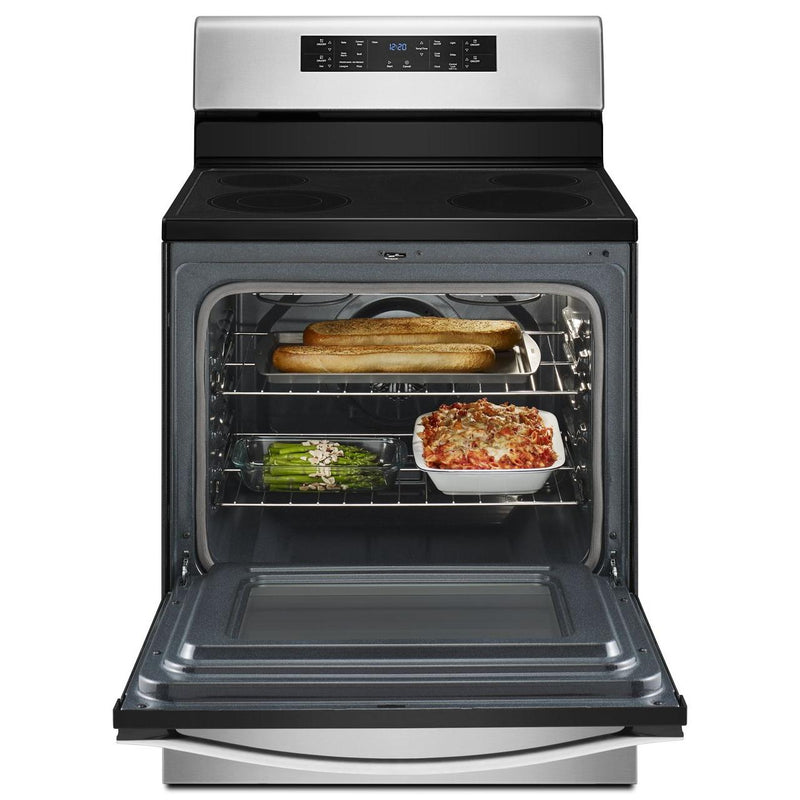 Whirlpool 30-inch Freestanding Electric Range with Frozen Bake™ Technology WFE520S0FS IMAGE 3