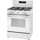 Frigidaire 30-inch Freestanding Gas Range with Even Baking Technology FCRG3062AW