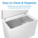 DANBY 10 CUFT CHEST FREEZER (White)DCF100A6WM