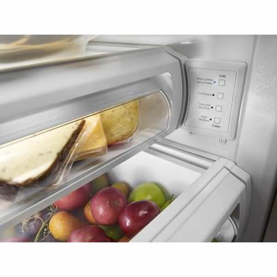 KitchenAid 42-inch, 25.5 cu.ft. Side-by-Side Built-in Refrigerator with Interior Ice Maker KBSN602EBS IMAGE 6