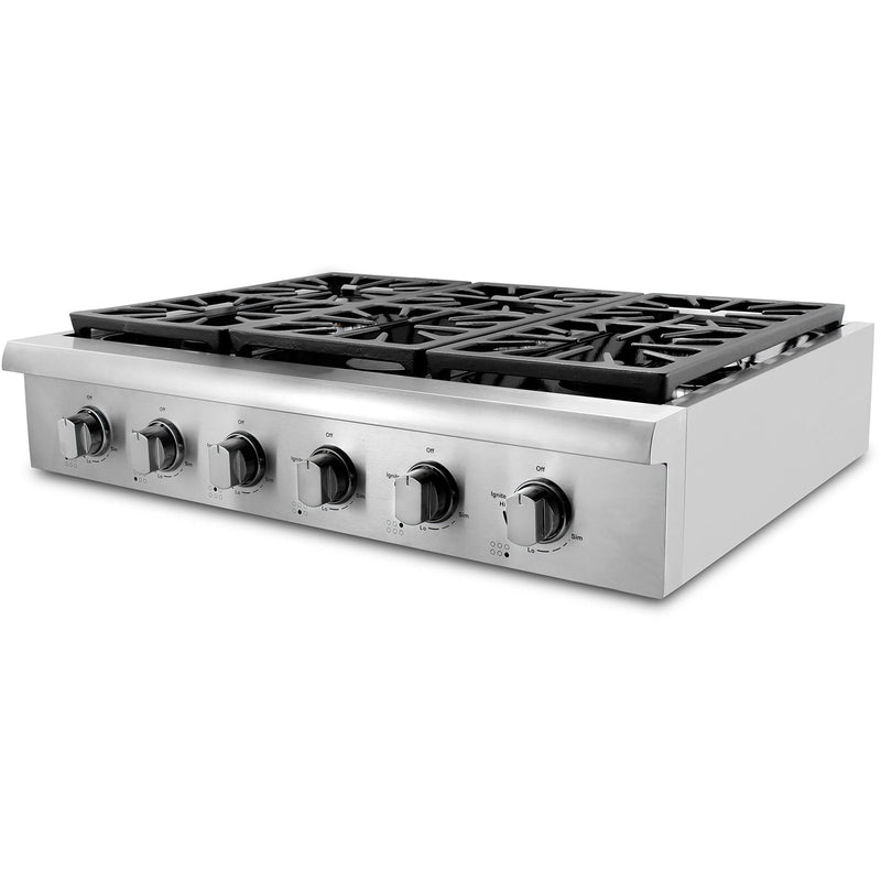 Thor Kitchen 36-inch Gas Rangetop HRT3618U IMAGE 2