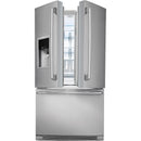 Electrolux 36-inch, 21.5 cu. ft. Counter-Depth French 3-Door Refrigerator with Wave-Touch® Controls EW23BC87SS IMAGE 2