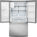 Electrolux 36-inch, 21.5 cu. ft. Counter-Depth French 3-Door Refrigerator with Wave-Touch® Controls EW23BC87SS IMAGE 3