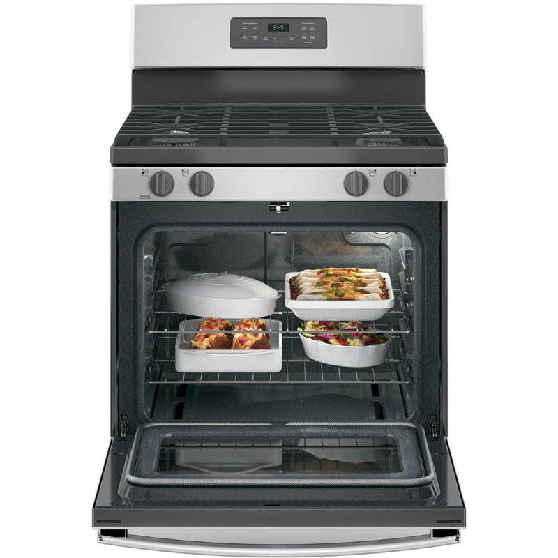 GE 30-inch Freestanding Gas Range JGB645SEKSS IMAGE 3