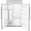 Café 48-inch, 28.7 cu. ft. Side-by-Side Refrigerator with Dispenser CSB48YP2NS1