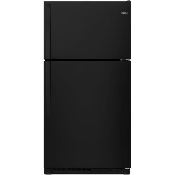 Whirlpool 33-inch, 20.5 cu.ft. Freestanding Top Freezer Refrigerator with Flexi-Side™ Bin WRT311FZDB