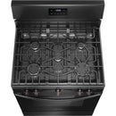 Frigidaire 30-inch Freestanding Gas Range with 5 Burners FCRG3052BBFCRG3052BB