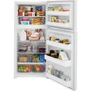 Frigidaire 30-inch, 18.3 cu.ft. Freestanding Top Freezer Refrigerator with LED Lighting (White)FFTR1814WW