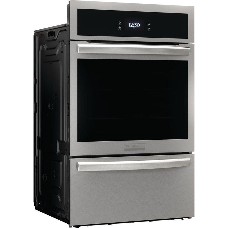 Frigidaire Gallery 24-inch Gas Single Wall Oven with Storage Drawer GCWG2438AF