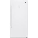 GE 14.1 cu.ft. Upright Freezer with Turbo Freeze FUF14SMRWWFUF14SMRWW