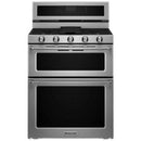 KitchenAid 30-inch Freestanding Gas Range KFGD500ESS (KFGD500ESS)