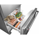 KitchenAid 30-inch, 18.7 cu. ft. Bottom Freezer Refrigerator KRBL109ESS