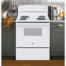 GE 30-inch Freestanding Electric Range JBS160DMWW