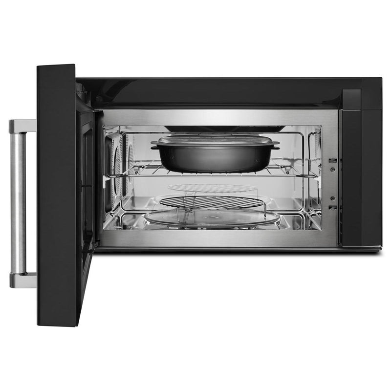 KitchenAid 30-inch, 1.9 cu. ft. Over-the-Range Microwave Oven with Convection KMHC319EBS IMAGE 3