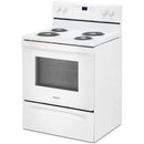 Whirlpool 30-inch Freestanding Electric Range with Keep Warm Setting  (White)WFC150M0JW