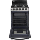 Danby 20-inch Freestanding Gas Range DR202BSSGLPDR202BSSGLP