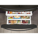 Whirlpool 36-inch, 26.2 cu. ft. French 4-Door Refrigerator WRX986SIHV (Black Stainless Fingerprint Resistant)WRX986SIHV
