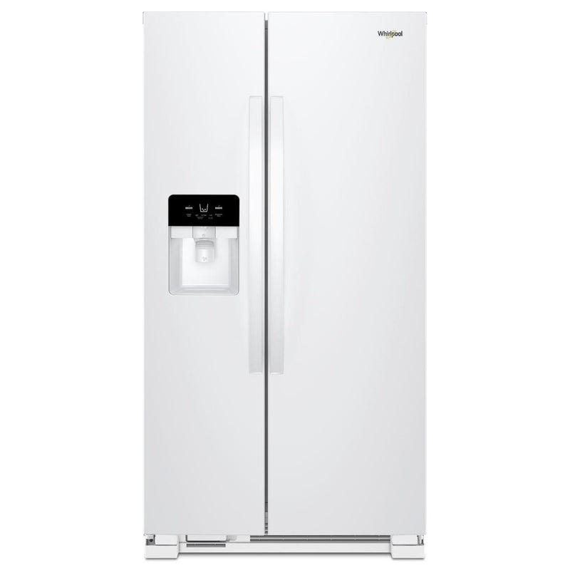 Whirlpool 33-inch, 21.4 cu. ft. Side-By-Side Refrigerator WRS321SDHW (WRS321SDHW)