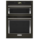 KitchenAid 30-inch, 6.4 cu.ft. Built-in Combination Oven with Even-Heat™ True Convection KOCE900HBSKOCE900HBS